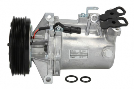 Compresor clima Ac - Compresor climatizare potrivit DACIA DOKKER, DOKKER/MINIVAN, DUSTER, DUSTER/SUV, LODGY, LOGAN, LOGAN EXPRESS, LOGAN II, LOGAN MCV, LOGAN MCV II, SANDERO, SANDERO II; NISSAN JUKE 1.5D-1.6LPG 02.08-