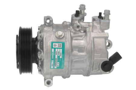 Compresor clima Ac - Compresor climatizare potrivit MAN TGE; SEAT ALHAMBRA; VW ATLAS, BEETLE, CALIFORNIA T6 CAMPER, CC B7, CRAFTER, GRAND CALIFORNIA CAMPER, JETTA IV, MULTIVAN T6, SHARAN 1.2-3.6 dupa 2010
