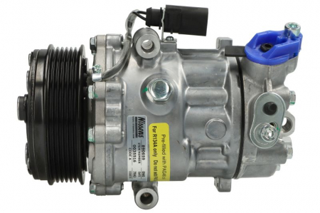 Compresor clima Ac - Compresor climatizare potrivit SKODA FABIA II, RAPID, ROOMSTER, ROOMSTER PRAKTIK; VW POLO V 1.2-1.6LPG 09.06-05.22