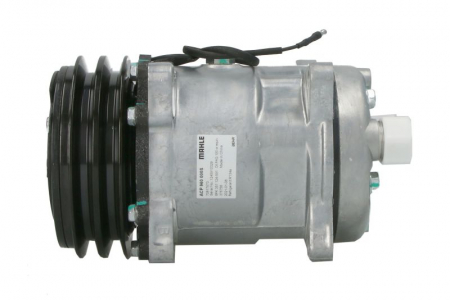 Compresor clima Ac - Compresor climatizare (R134a) potrivit CASE IH 1060 C, 1070 C, 1075 C, 1095 C; NEW HOLLAND TN 60 DA 2WD, TN 60 DA 4WD, TN 60 SA, TN 65 F, TN 70 DA 2WD, TN 70 DA 4WD, TN 75 DA 2WD, TN 75 DA 4WD