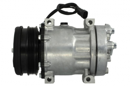 Compresor clima Ac - Compresor climatizare (R134a) potrivit CASE IH 110, 115, 120, 125, 130, 140; NEW HOLLAND TS100A 2WD, TS100A 4WD, TS110A, TS115A 2WD, TS115A 4WD, TS125A 2WD, TS125A 4WD, TS135A 2WD, TS135A 4WD