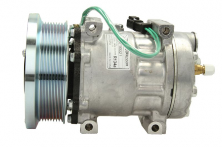 Compresor clima Ac - Compresor climatizare (R134a) potrivit CATERPILLAR 120H, 120K, 120K2, 120M, 135H, 140H, 140K