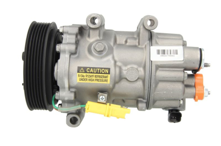 Compresor clima Ac - Compresor climatizare (reconditionat) potrivit CITROEN BERLINGO, BERLINGO MULTISPACE, C3 II, C3 PICASSO, C4, C4 I, C4 PICASSO I, C5 III, DS3; PEUGEOT 207 1.1-2.0D dupa 2001