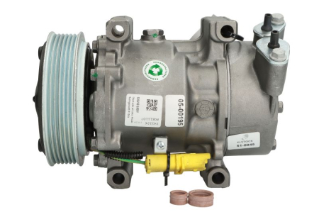 Compresor clima Ac - Compresor climatizare (reconditionat) potrivit CITROEN BERLINGO, C2, C2 ENTERPRISE, C3 I, C3 PLURIEL, NEMO, XSARA, XSARA PICASSO; FIAT FIORINO, QUBO 1.1-2.0 dupa 1996