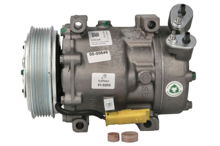 Compresor clima Ac - Compresor climatizare (reconditionat) potrivit CITROEN BERLINGO, C5 I, C8, JUMPY I, JUMPY II, XSARA, XSARA PICASSO; FIAT SCUDO, ULYSSE; LANCIA PHEDRA 1.4D-3.0 dupa 1999