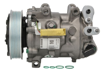 Compresor clima Ac - Compresor climatizare (reconditionat) potrivit CITROEN C5 II, C5 III, C6; PEUGEOT 407, 508, 508 I, 607; RENAULT LATITUDE 2.0-2.7D dupa 2004