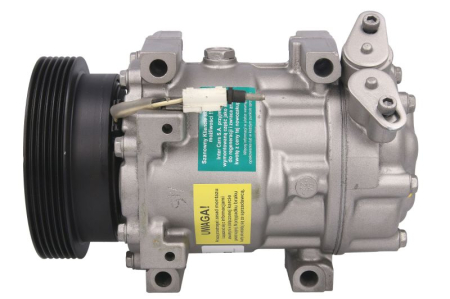Compresor clima Ac - Compresor climatizare (reconditionat) potrivit DACIA DUSTER, LOGAN, LOGAN EXPRESS, LOGAN MCV, SANDERO; RENAULT CLIO II, KANGOO, KANGOO EXPRESS, LOGAN I 1.4-1.6LPG dupa 1998