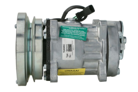 Compresor clima Ac - Compresor climatizare (reconditionat) potrivit DAF CF 85, XF 105; CATERPILLAR 900 12.6D/12.9D/D