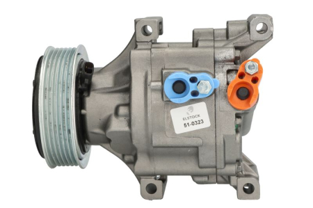 Compresor clima Ac - Compresor climatizare (reconditionat) potrivit FIAT 500, 500 C, BARCHETTA, DOBLO, IDEA, PALIO, PANDA, PUNTO, SIENA, STRADA; FORD KA; LANCIA MUSA 1.2CNG-1.9D dupa 1995