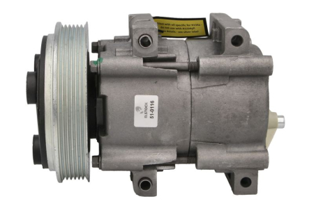 Compresor clima Ac - Compresor climatizare (reconditionat) potrivit FORD FIESTA, FIESTA IV, FOCUS I, KA, PUMA; MAZDA 121 III 1.25-2.0 1995-2008