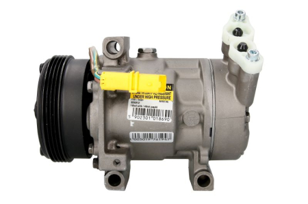 Compresor clima Ac - Compresor climatizare (reconditionat) potrivit PEUGEOT 206 1.4D/1.6D dupa 2001