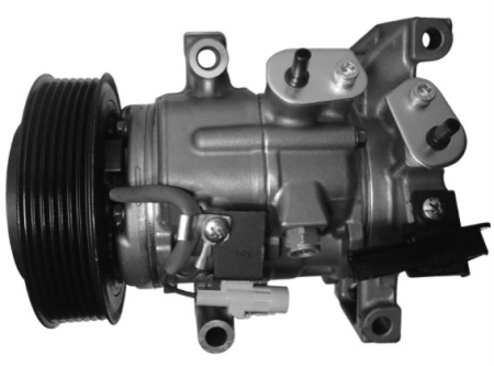 Compresor clima Ac - Compresor climatizare (reconditionat) potrivit TOYOTA HILUX VIII 2.4D/2.8D dupa 2015