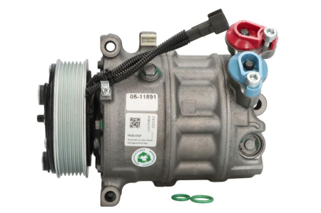 Compresor clima Ac - Compresor climatizare (reconditionat) potrivit VOLVO C30, S40 II, S60 II, V40, V50, V60 I; FORD C-MAX II, FOCUS III, GALAXY II, GALAXY MK II, GRAND C-MAX 1.6D dupa 2008