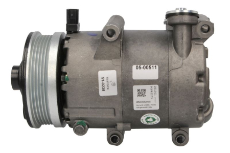 Compresor clima Ac - Compresor climatizare (reconditionat) potrivit VOLVO C30, S40 II, V50; FORD C-MAX, FOCUS C-MAX, FOCUS II, FOCUS III 1.6-2.0LPG 2003-2020