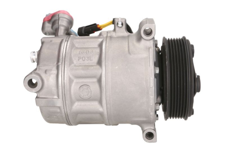 Compresor climatizare (reconditionat) potrivit VOLVO V40; FORD C-MAX II, FOCUS III, GALAXY II, GALAXY MK II, GRAND C-MAX, MONDEO IV; MAZDA 3, 5 1.5D/1.6D dupa 2010 [2]