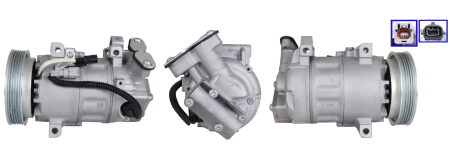 Compresor climatizare (reconditonat) potrivit RENAULT CAPTUR I, CLIO IV, CLIO IV/HATCHBACK, CLIO IV/KOMBI 1.5D 11.12-