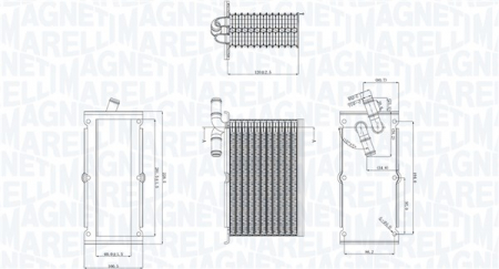 Compresor intercooler potrivit AUDI A1, A3; SEAT ALTEA, ALTEA XL, LEON, TOLEDO III, TOLEDO IV; SKODA OCTAVIA II, RAPID, SUPERB II, YETI; VW EOS, GOLF PLUS V, GOLF V, GOLF VI, JETTA III 1.2/1.4 2007-20 [2]