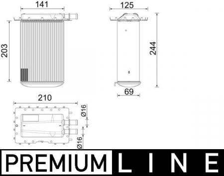 Compresor intercooler potrivit AUDI A6 C7 4.0 10.14-09.18 [2]