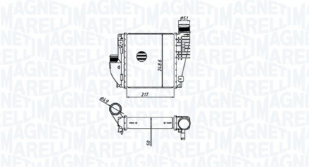 Intercooler - Compresor intercooler potrivit DS DS 4 II, DS 7, DS 9; CITROEN BERLINGO, BERLINGO/MINIVAN, C3 AIRCROSS II, C4 CACTUS, C4 GRAND PICASSO II, C4 III, C4 PICASSO II, C4 SPACETOURER 1.2-2.0D dupa 2013