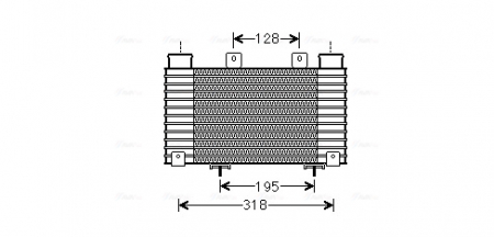 Compresor intercooler potrivit FORD RANGER; MAZDA BT-50 2.5D/3.0D 05.06-12.15 [2]