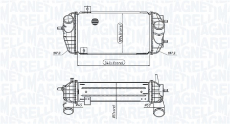 Compresor intercooler potrivit HYUNDAI TUCSON, TUCSON/SUV 1.6 06.15-05.23 [2]
