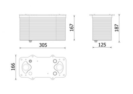 Compresor intercooler potrivit MAN TGS I, TGX I, TGX II D2066LF25-D2676LFAE dupa 2006 [2]