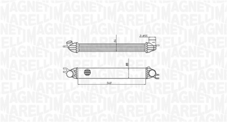 Compresor intercooler potrivit MINI (R56), (R57), (R58), (R59), CLUBMAN (R55), COUNTRYMAN (R60), PACEMAN (R61) 1.6/1.6D 10.06-10.16 [3]