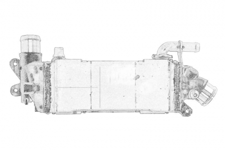 Piese Auto - Compresor intercooler potrivit OPEL ASTRA K, ASTRA K/KOMBI, INSIGNIA B, INSIGNIA B GRAND SPORT 1.5D 08.19-