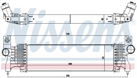 Compresor intercooler potrivit SUZUKI SX4 S-CROSS, VITARA 1.6D 08.13- [2]