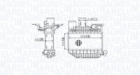 Compresor intercooler potrivit TOYOTA AVENSIS, AVENSIS VERSO, COROLLA, COROLLA VERSO 2.0D 10.99-03.09 [3]