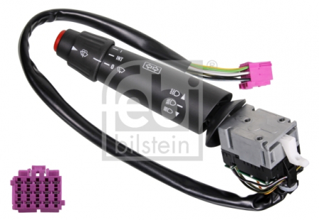 Comutator coloana directie (Claxon; Indicatorii; lumini; stergatoare, negru) potrivit MERCEDES ACTROS, ACTROS MP2 / MP3, ATEGO, ATEGO 2, AXOR, AXOR 2, CONECTO (O 345), ECONIC 01.70- [3]