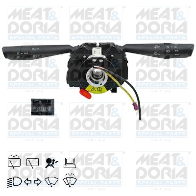 Comutator coloana directie (control computer; Indicatorii; lumini; stergatoare) potrivit FIAT PANDA; LANCIA YPSILON 05.11- [2]
