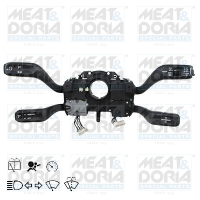 Comutator coloana directie (control computer; Indicatorii; lumini; stergatoare) potrivit PORSCHE 911 05.11-12.20 [2]