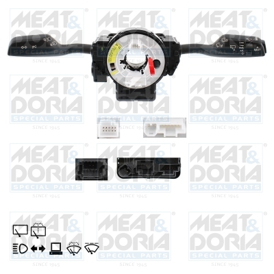 Comutator coloana directie (control computerizat; indicatori; lumini; stergatoare) potrivit ALFA ROMEO STELVIO 12.16- [2]
