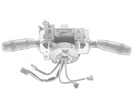 Comutator coloana directie potrivit FIAT DUCATO 2.2D-3.0D dupa 2006 - (gri; fara lumini automate ) [1]