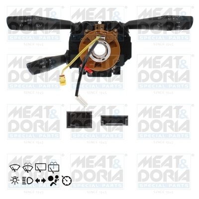 Comutator coloana directie (indicatori; lumini; stergatoare) potrivit FIAT DOBLO, DOBLO CARGO 01.10- [2]