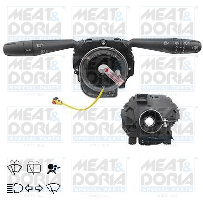 Piese Auto - Comutator coloana directie (Indicatorii; lumini; stergatoare) potrivit FIAT 500X; JEEP RENEGADE 07.14-