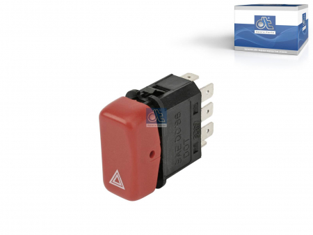 Comutator lumini avarie potrivit MERCEDES ACTROS, ATEGO, ATEGO 2, AXOR, AXOR 2, CITARO (O 530), CONECTO (O 345), ECONIC, INTEGRO (O 550), INTOURO, LK/LN2, MK, NG, O 301, O 302, O 303 dupa 1969 [2]