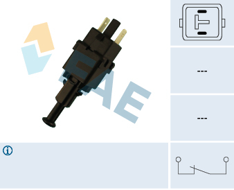 Electrica - Comutator lumini frana DAEWOO LANOS, LEGANZA, NUBIRA; OPEL VECTRA A 