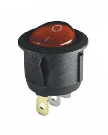Comutatori - Comutator numar pini 3, 1.0; 12V; rosu