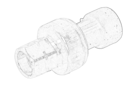Elemente sistem climatizare - Comutator presiune aer conditionat potrivit ABARTH 500 / 595 / 695, 500C / 595C / 695C, GRANDE PUNTO, PUNTO, PUNTO EVO; ALFA ROMEO 147, 159, BRERA, GIULIA, GIULIETTA, GT 0.9-Electric dupa 1995