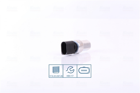 Comutatori - Comutator presiune aer conditionat potrivit AUDI A1, A2, A3, A4 B6, A4 B7, A6 C5, ALLROAD C5, Q3, Q7, TT; PORSCHE 718 BOXSTER, 718 BOXSTER SPYDER, 718 CAYMAN, 911, 911 SPEEDSTER 0.8DH-Electric 02.93-
