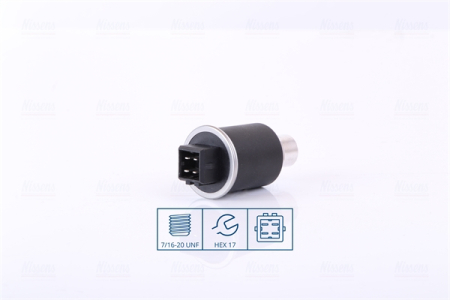 Elemente sistem climatizare - Comutator presiune aer conditionat potrivit AUDI A3, TT; FORD GALAXY I, GALAXY MK I; SEAT ALHAMBRA, CORDOBA, CORDOBA VARIO, IBIZA II; SKODA OCTAVIA I; VW BORA 1.0-Electric 1988-2010