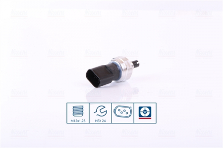 Comutator presiune aer conditionat potrivit AUDI A3, TT; FORD GALAXY I; SEAT ALHAMBRA, CORDOBA, CORDOBA VARIO, IBIZA II; SKODA OCTAVIA I; VW BORA, BORA I, CORRADO, GOLF III 1.0-Electric 1988-2010 [1]
