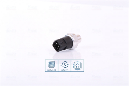 Comutatori - Comutator presiune aer conditionat potrivit AUDI A4 B5, A6 C5, A8 D2, ALLROAD C5; SKODA SUPERB I; VW PASSAT B5, PASSAT B5.5 1.6-6.0 03.94-03.08