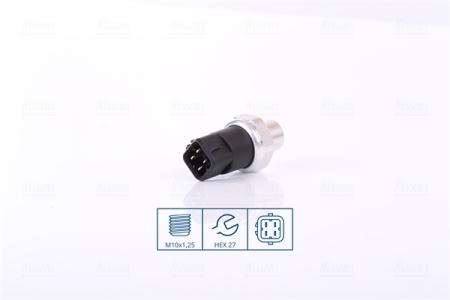 Elemente sistem climatizare - Comutator presiune aer conditionat potrivit AUDI A4 B5, A6 C5, A8 D2, ALLROAD C5; SKODA SUPERB I; VW PASSAT B5, PASSAT B5.5 1.6-6.0 1994-2008