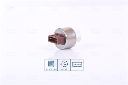 Elemente sistem climatizare - Comutator presiune aer conditionat potrivit CITROEN BERLINGO, EVASION, JUMPY I, SAXO, XSARA; FIAT SCUDO; PEUGEOT 106 II, 206, 306, 406, 806, EXPERT, PARTNER 1.0-Electric 1994-2015