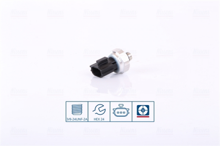 Comutator presiune aer conditionat potrivit HYUNDAI ACCENT III, ACCENT IV, ELANTRA IV, ELANTRA V, ELANTRA VI, EQUUS / CENTENNIAL, GENESIS, GETZ, GRAND SANTA FÉ, GRANDEUR, I10 I 1.0-Electric 09.02- [1]