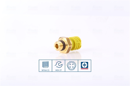Elemente sistem climatizare - Comutator presiune aer conditionat potrivit RVI C, K, KERAX, MAGNUM, PREMIUM, T; VOLVO FH, FH II, FM, FM II 10.8D-12.8D dupa 1997