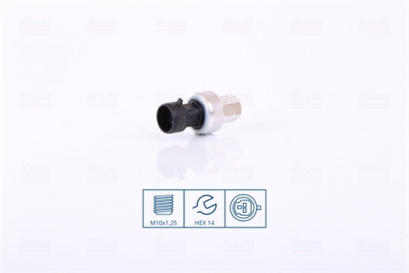 Comutatori - Comutator presiune aer conditionat potrivit RVI MASCOTT; DACIA DUSTER, DUSTER/SUV, LOGAN, LOGAN EXPRESS, LOGAN MCV, SANDERO; NISSAN INTERSTAR, KUBISTAR, NV250, NV400, PRIMASTAR 1.0-Electric 08.95-